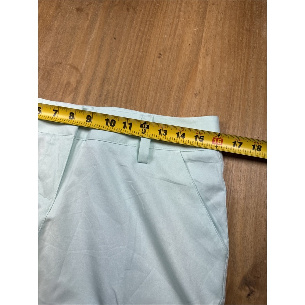 SOLD NWT Adidas Climalite Bermuda Golf Shorts Women's 4 Fresh Green 10" Inseam - Picture 7 of 13